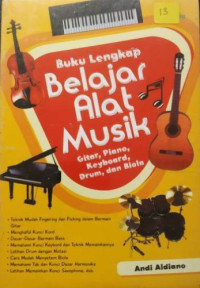 Image of Buku lengkap belajar alat musik