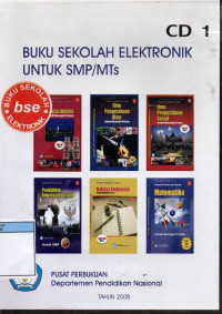 Image of Buku Sekolah Elektronik Untuk SMP/MTs CD 1