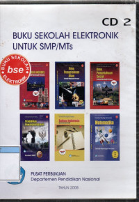 Image of Buku Sekolah Elektronik Untuk SMP/MTs CD 2