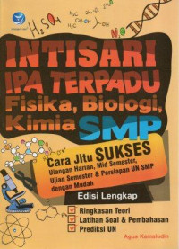 Image of Intisari IPA Terpadu Fisika, Biologi, Kimia SMP