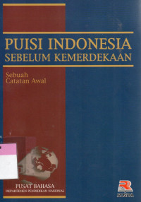 Image of Puisi Indonesia sebelum kemerdekaan