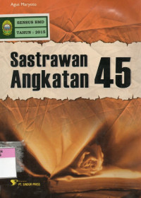 Image of Sastrawan angkatan 45