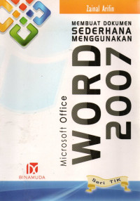 Image of Membuat Dokumen Sederhanan Menggunakan MS. Word 2007